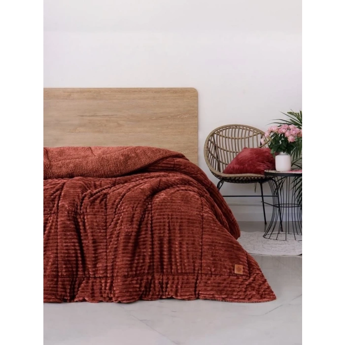 Cotton Box Wave Tarçın Çift Kişilik Yorgan