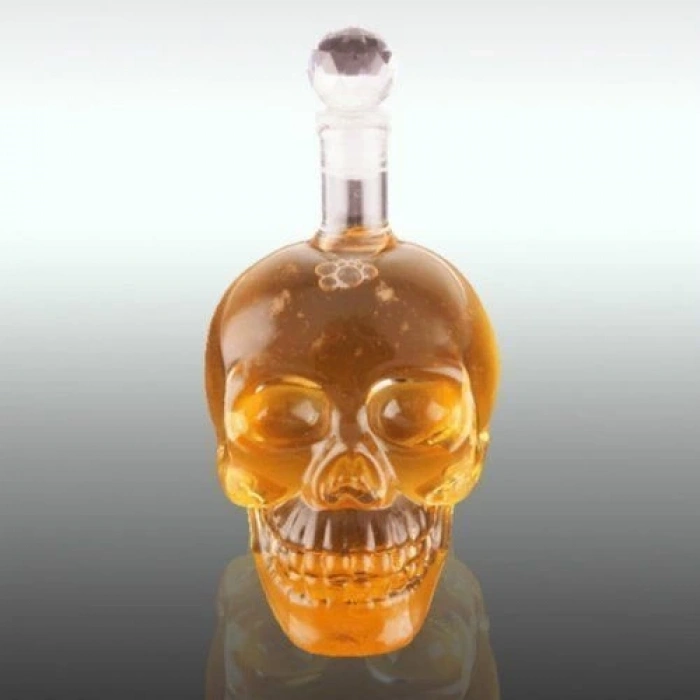 Crystal Head Kuru Kafa Cam Şişe 350 Ml
