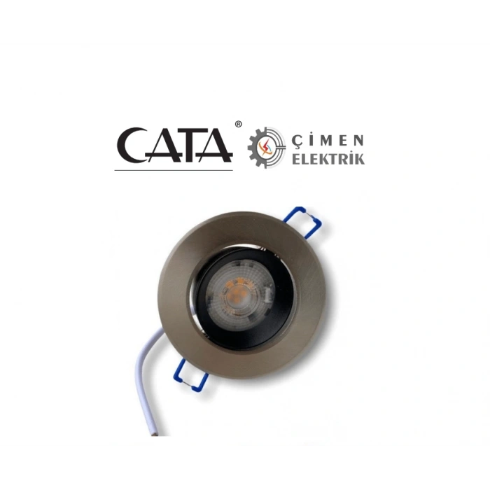 CT 5252 Cata 7W Satin Gövde Led Spot Armatür Beyaz Işık 6400K