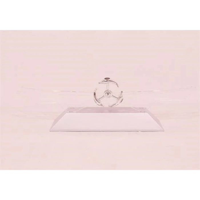 Dekoratif Masa Üstü Obje Manyetik Kinetik Orbital Dönen Yunuslar