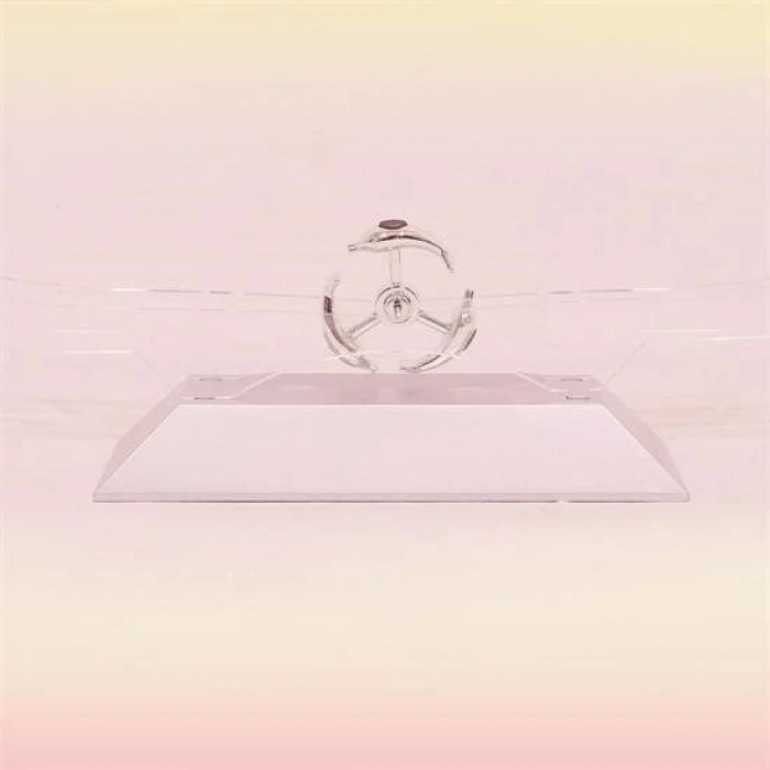 Dekoratif Masa Üstü Obje Manyetik Kinetik Orbital Dönen Yunuslar