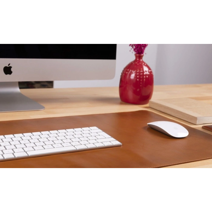 Deri Masa Matı 80*37cm RST2EF Taba