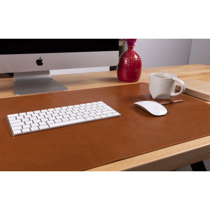 Deri Masa Matı 91*48cm RST2EF Taba