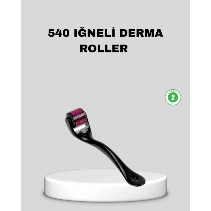 Derma Roller Titanyum İğneli Cilt Yenileyici – Akne ve Kırışıklık Karşıtı