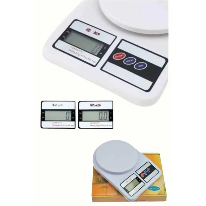 Dijital Hassas 10 Kg Mutfak terazisi tartısı LCD Ekran Mutfak Tartısı