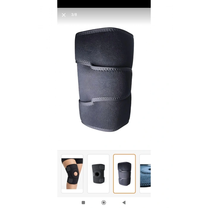 Diz Korsesi Çapraz Bağ Menisküs Ağrısı Için Dizlik Diz Bandajı Patella Dizlik