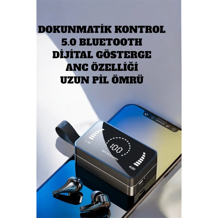 Dokunmatik Kontrol ve Net Aramalar için ANC Destekli Kulaklık