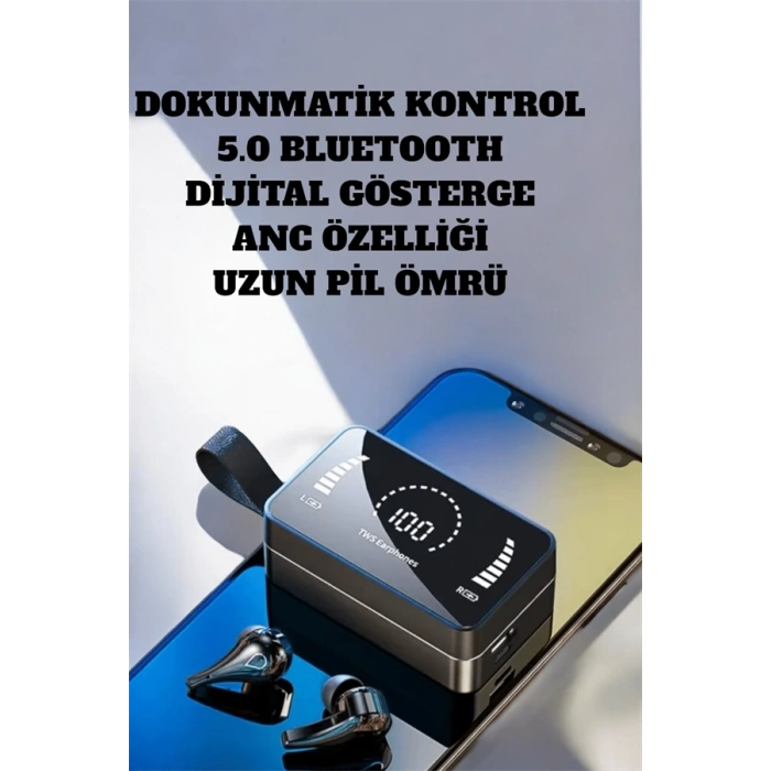 Dokunmatik Kontrol ve Net Aramalar için ANC Destekli Kulaklık