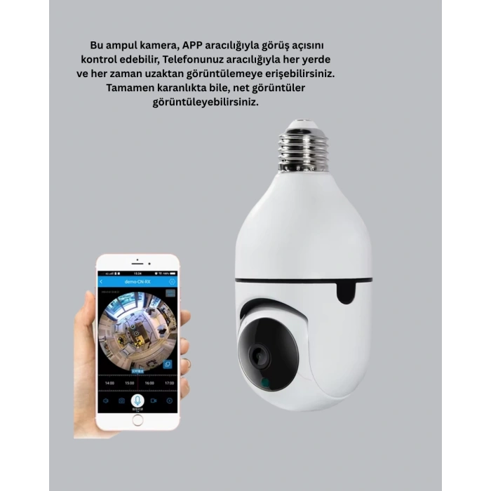 Duy Uyumlu Akıllı Güvenlik Kamerası – Basit Kurulum ve Net Görüntü