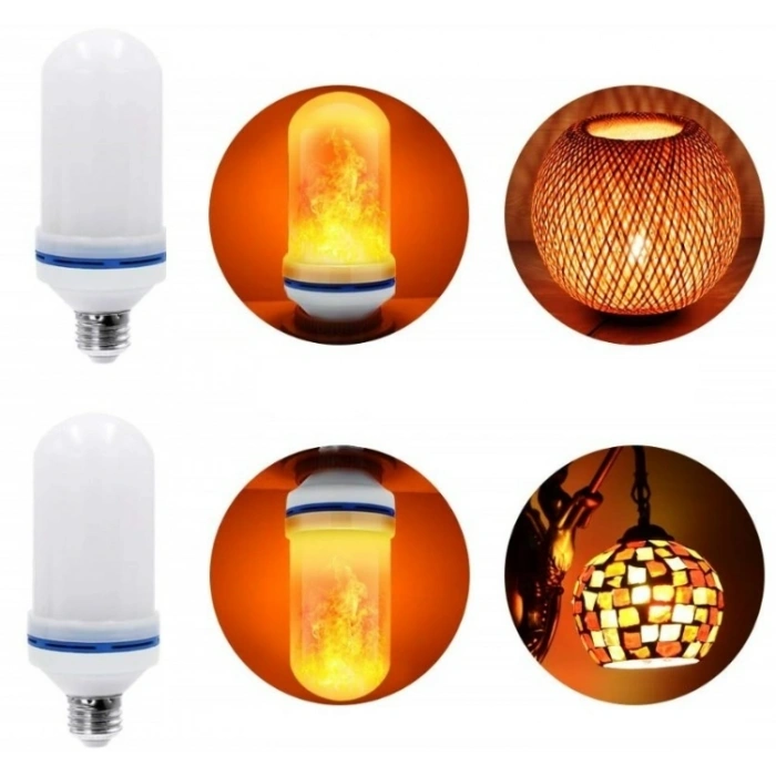Eco Lounge CATA CT 4059 5W Led Alev Ampul E27 Duylu Amber