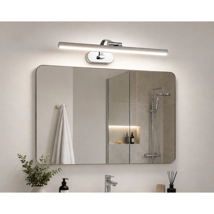 Eco Lounge CATA CT 5212 Krom Yeni Kasa 7W Duvar Aplik 3200K Günışığı