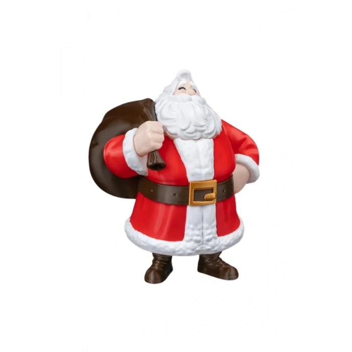Eco Lounge Noel Baba Figürü 19 cm – Hediye Çantalı Yılbaşı Masaüstü Dekoru