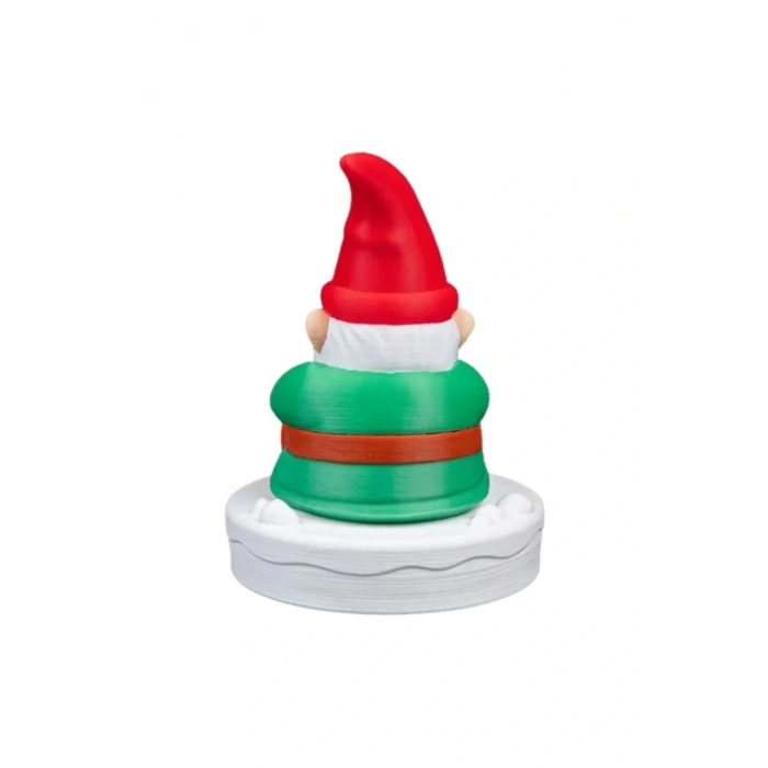 Eco Lounge Noel Cüce Figürü 8 cm – Hediye Kutulu Masaüstü Dekor 3D Baskı