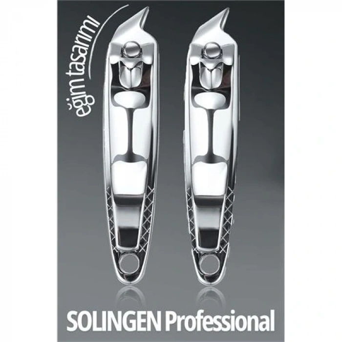 Eğimli Tırnak Makası 2 li Set Solingen Profesyonel