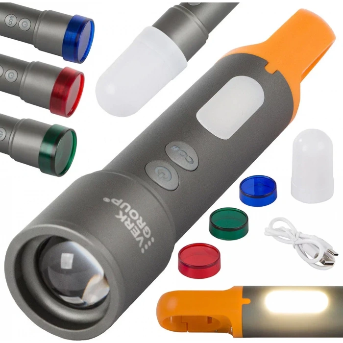 El Feneri X723 Cb-X723 Taktik Feneri Askeri Meşale (5047)