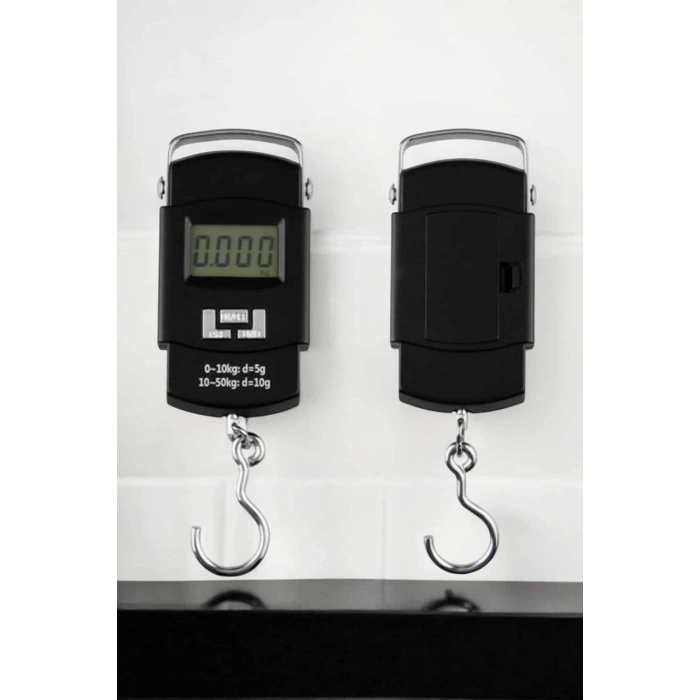 El Terazisi Dijital Göstergeli Pilli 50 Kg Ağırlık Ölçer