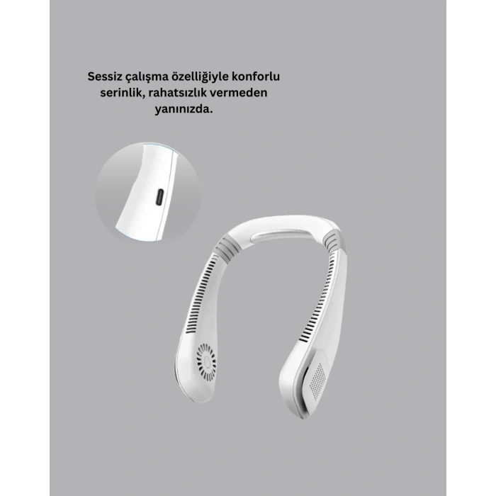 Eller Serbest Şarjlı Taşınabilir Soğutucu Fan