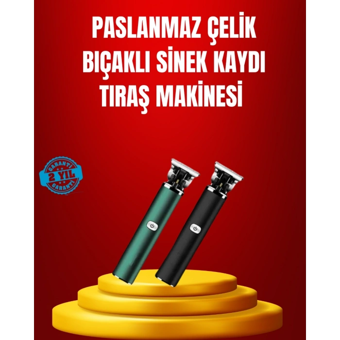 Ergonomik Tasarımlı Dayanıklı Metal Gövdeli Saç Kesme Makinesi