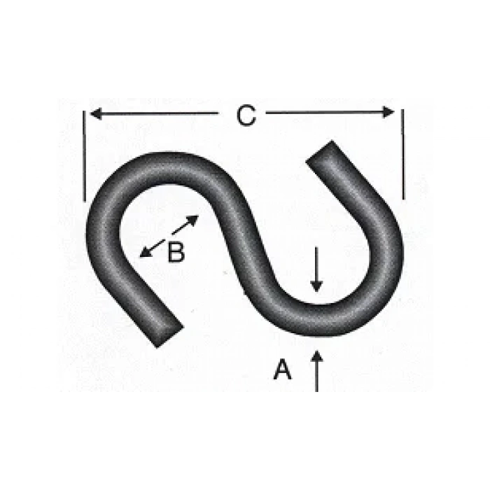 Es - S Kanca Büyük 5x55 - 100 Adet
