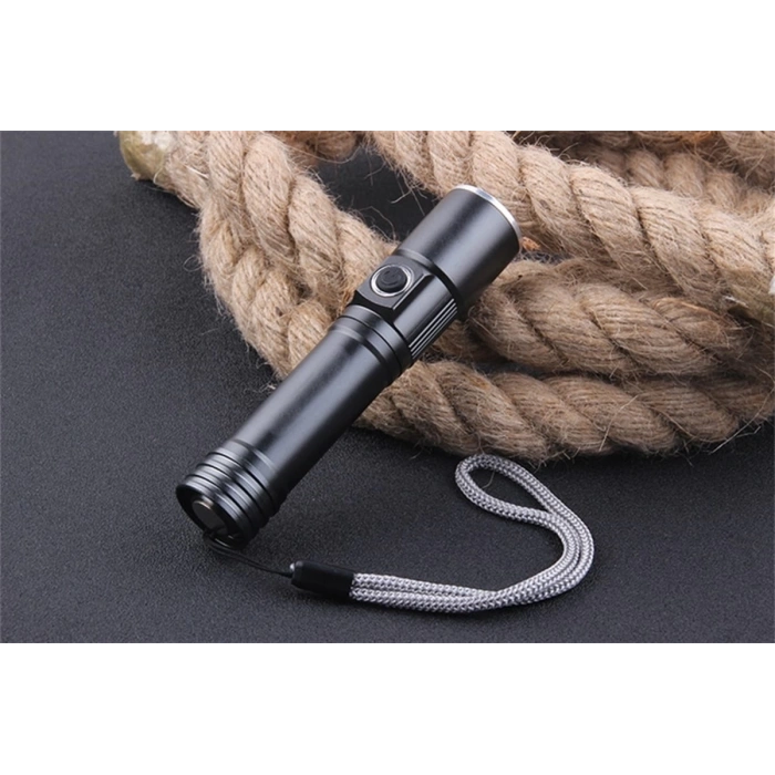 F-90 Aluminyum Kaplama Mıknatıslı Şarjlı El Feneri