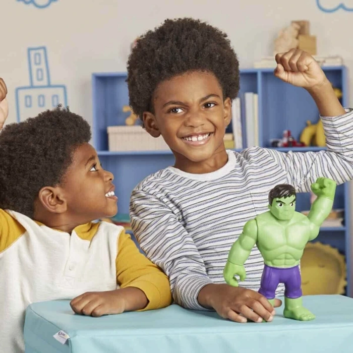 F7572 Spidey ve İnanılmaz Arkadaşları - Hulk Büyük Figür +3 yaş