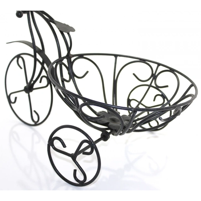 Ferforje Dekoratif Bisiklet Çiçeklik St00077
