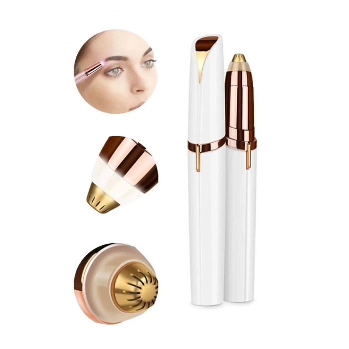 Flawlbss Kaş Ve Bıyık Yüz Tüy Alma Cihazı Epilatör Epilasyon Traş Makinesi Pilli