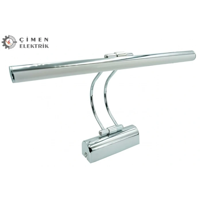 Flüt Aplik 6W Krom Kasa 6500K Beyaz Işık