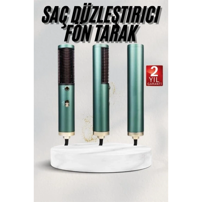 Fön Tarak Saç Düzleştirici Saç Kurutma Makinesi Sıcak Hava Fırçası