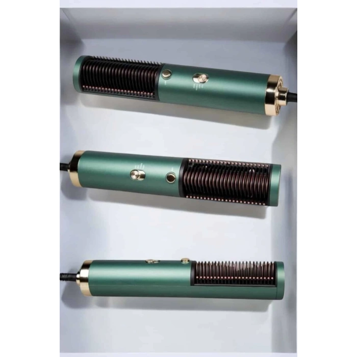 Fön Tarak Saç Düzleştirici Üflemeli Fön Makinesi Sıkı Dişli Taşınabilir