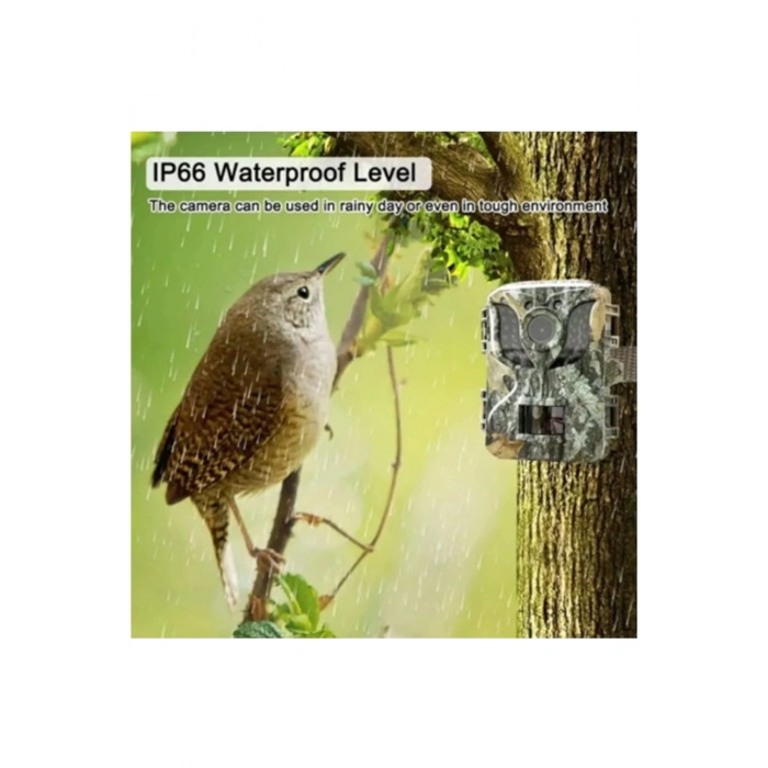 Fotokapan Kamera 16mp Full Hd 1080p Gece Görüşlü 2 Inç Lcd Ekran Su Geçirmez