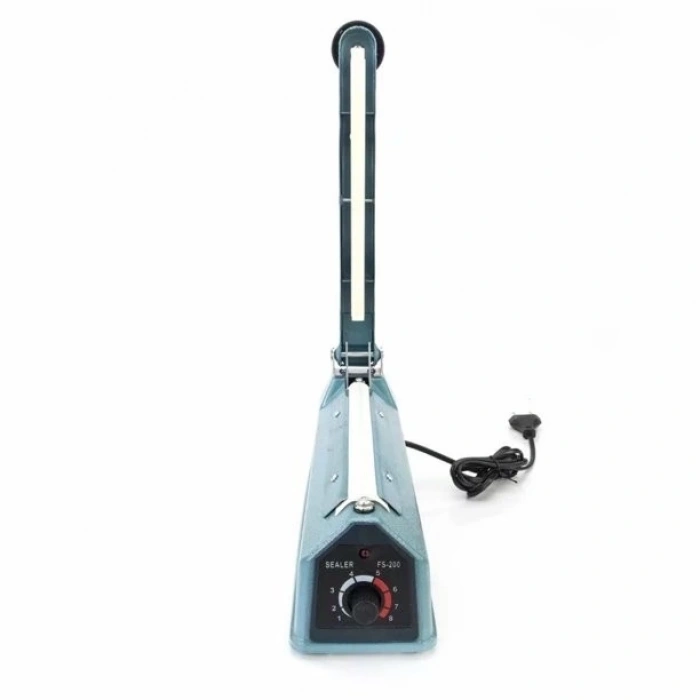Fs-300 Metal Gövdeli Kullanımı Kolay Poşet Ağzı Kapama Yapıştırma Makinası (30cm) Impulse