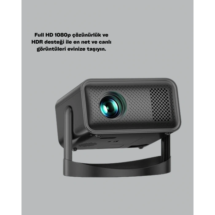 Full HD 1080P HDR Destekli Akıllı Projeksiyon Cihazı
