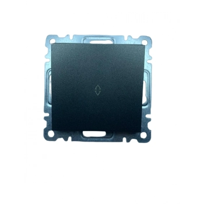 Füme Vavıen Çerçevesiz - Priz ve Anahtar İçin Uyumlu Çerçeve