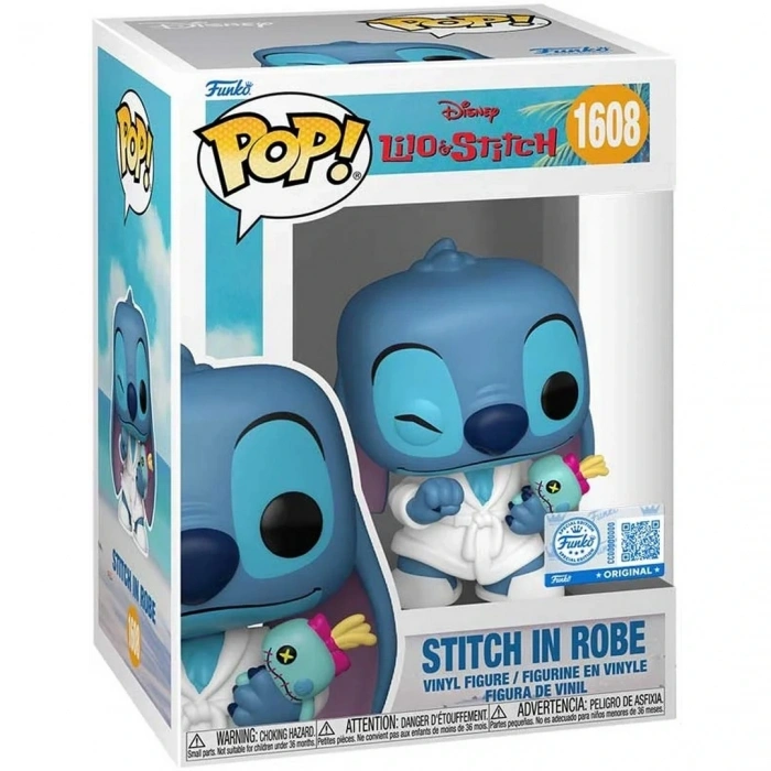 Funko POP Disney: Lilo . Stitch - Stitch in Robe Special Edition