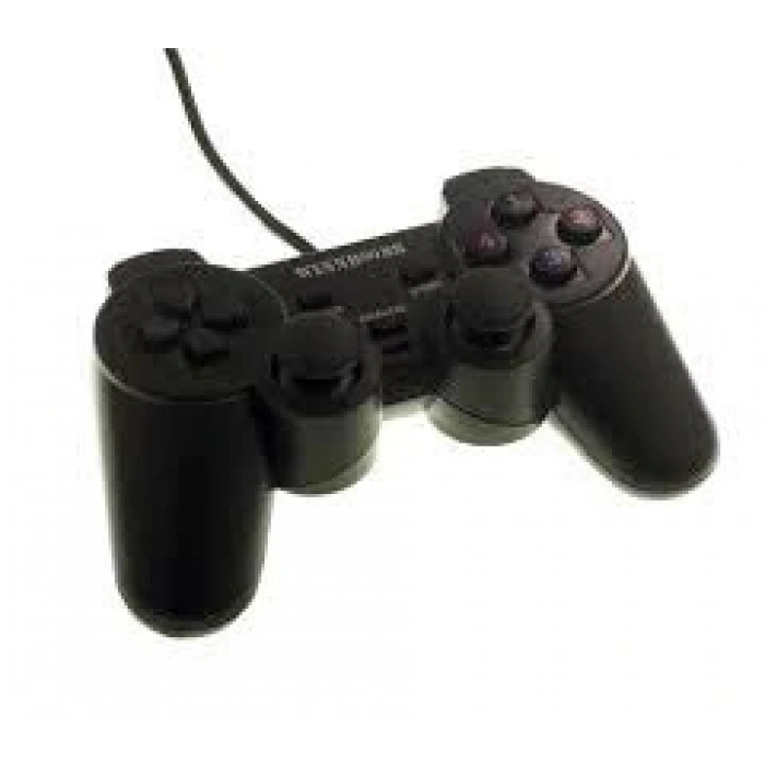 GAME JOYPAD PC ANALOG SİYAH OYUN KOLU PL-2596 (5047)