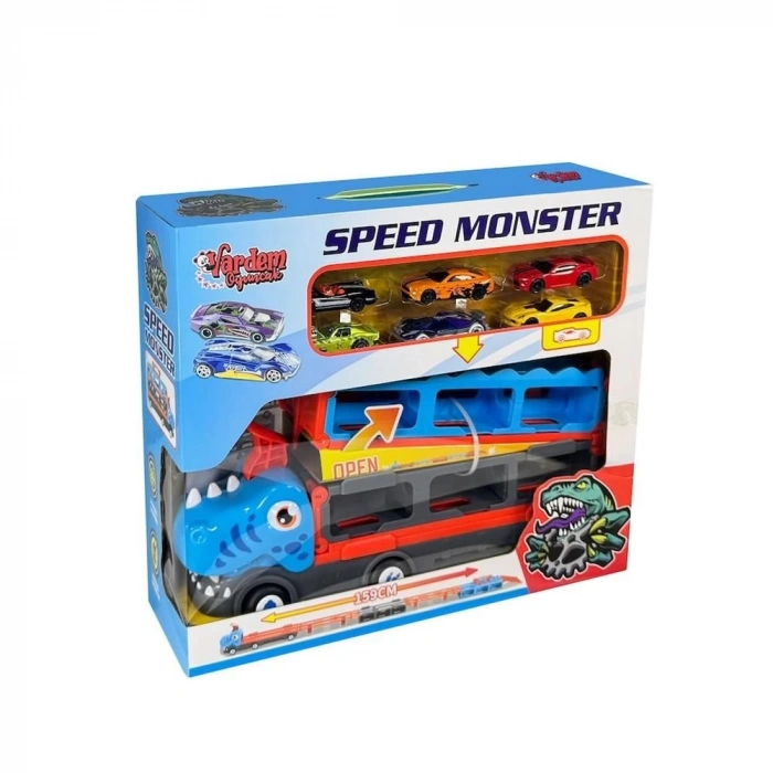 GD001 Parkurlu Araba Fırlatan Dinazor