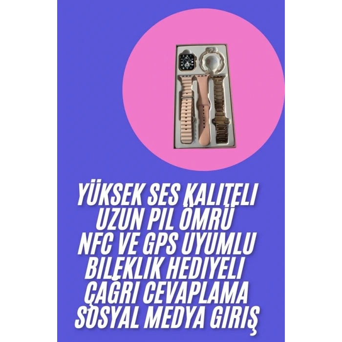 Genç Kızlara Özel Akıllı Saat 41 mm Çağrı Cevaplayabilen NFC ve GPS Uyumlu