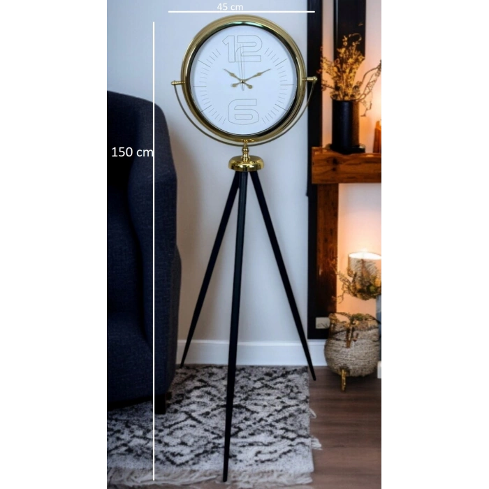 Gold Noble Radiance Tripod Ayaklı Saat