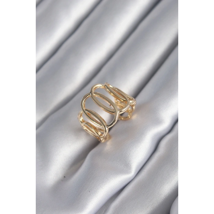 Gold Renk Ayarlanabilir Samanyolu Kadın Yüzük