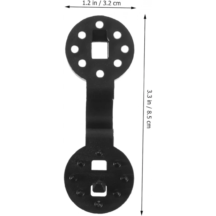 Gölgelik File Klipsi 100 Adet Gölgelik İp Geçirme Aparatı (5047)