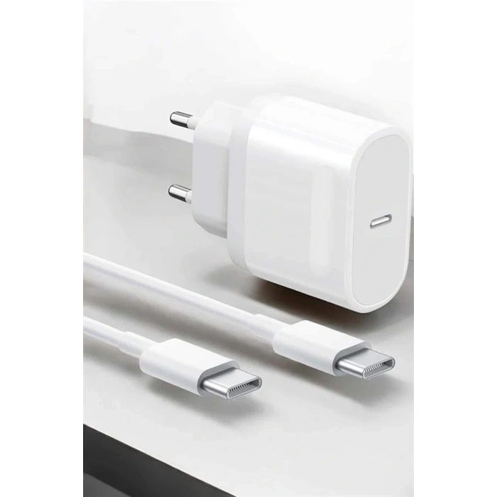 Güç Adaptörü ve Kablosu Şarj Aleti 15/15 Pro Max Uyumlu Hızlı Şarj