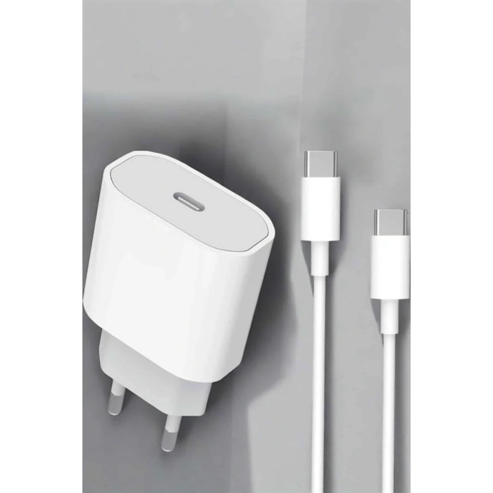 Güç Adaptörü ve Kablosu Şarj Aleti 15/15 Pro Max Uyumlu Hızlı Şarj
