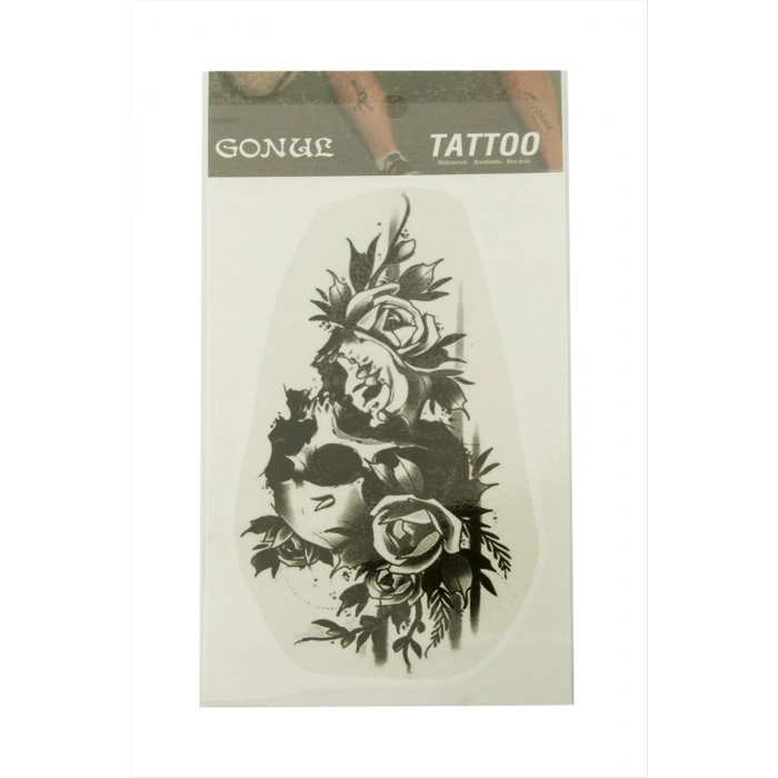 Gül Tattoo Dövme Sticker