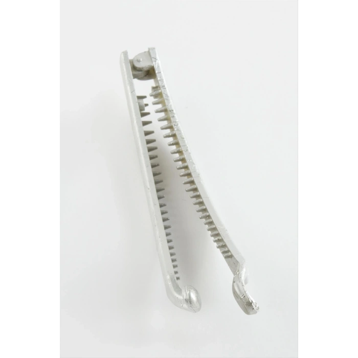 Gümüş Renkli Muz Toka 11 cm
