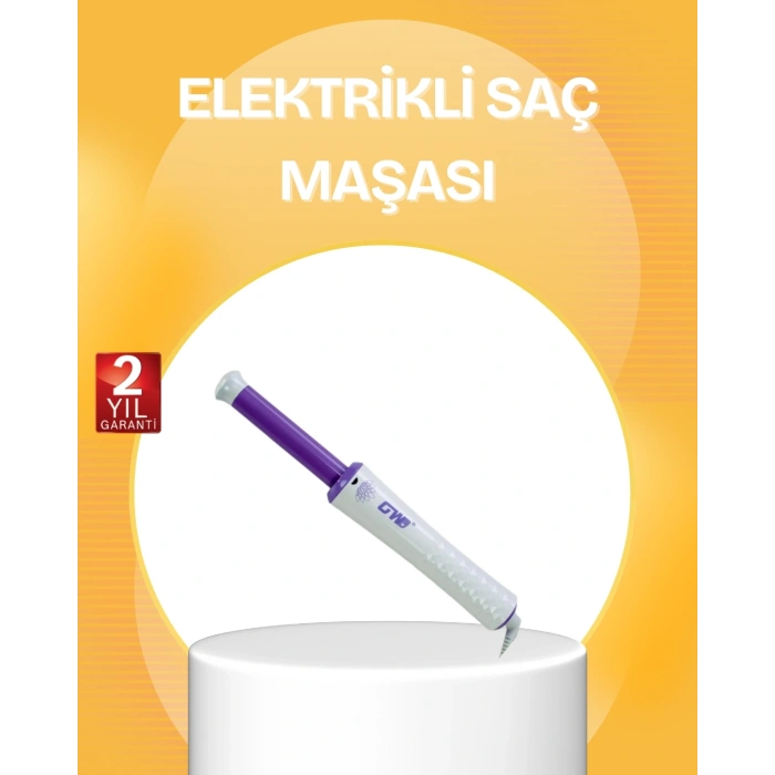 GW Taşınabilir Saç Maşası – Tourmaline Seramik, Negatif İyon Teknolojisi