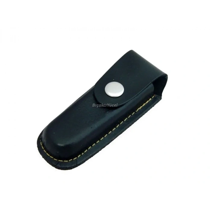 Eco Lounge Hakiki Deri Çakı Kılıfı No:0 - 10 cm, Kemerlikli