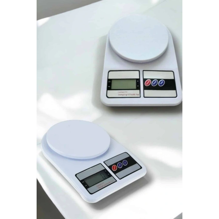 Hassas Terazi 10 kg Kapasiteli, Yüksek Hassasiyetli Dijital Mutfak Tartısı