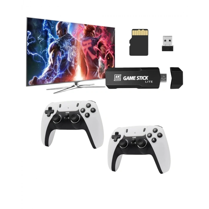 HDMI Girişli Retro Oyun Çubuğu 2 Kişilik Kablosuz