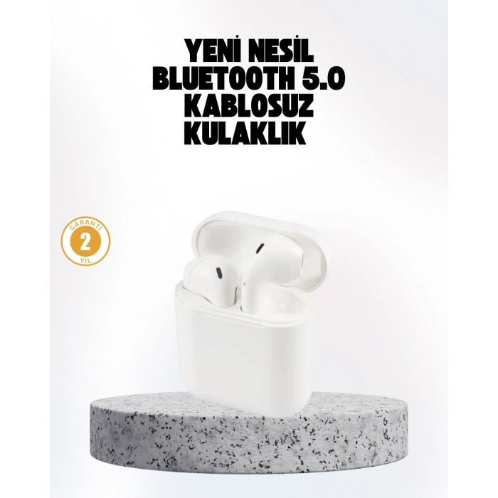 Hızlı Şarj Destekli 2. Nesil Bluetooth 5.0 Ergonomik Kulaklık